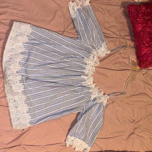 Charlotte Russe off the shoulder top